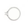 18ct White Gold Solitaire With Channel Set Shoulders - Image 3