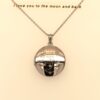 Sterling Silver “I Love You To The Moon & Back” Locket