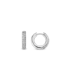 TI SENTO - Milano Cz Hoop Earrings 7557ZI - Image 4