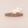 9ct Diamond Eternity/Wedding Ring with Beaded Design