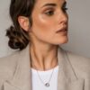 TI SENTO - Milano Double Circles Necklace 3822ZI - Image 2