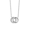 TI SENTO - Milano Double Circles Necklace 3822ZI