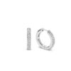 TI SENTO - Milano Cz Hoop Earrings 7248ZI