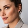 TI SENTO - Milano Hoop Cz Earrings 7759ZI - Image 4