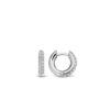 TI SENTO - Milano Hoop Cz Earrings 7210ZI - Image 4