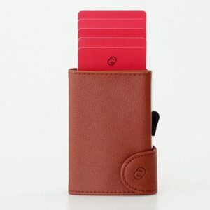 C Secure Light Brown Wallet