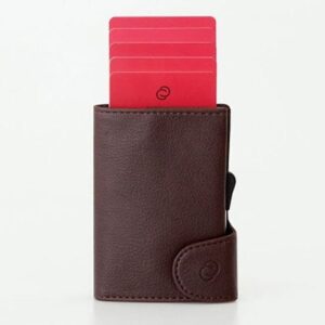 C Secure Dark Brown Wallet