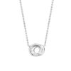 TI SENTO Double Circles Necklace 3915ZI - Image 3