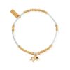 Chlobo Mixed Metal Double Star Bracelet GMBMNSR1128