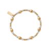 Chlobo Mixed Metal Cute Oval Bracelet GMBCOR