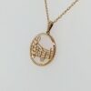 9ct Music Pendant & Chain - Image 2