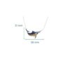 Sterling Silver Blue/Yellow Enamel Marlin Fish Necklace OC605 - Image 4