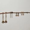 Chlobo Gold Plated Bobble Cuff Earring GEC3467 - Image 2
