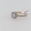 9ct Halo Cz Promise Ring - Image 2