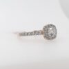 9ct Halo Cz Promise Ring - Image 3