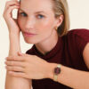 Rosefield Small Edit Burgundy SEGSG SE01 - Image 4