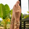Chlobo Gold Plated Radiant Luck Bracelet GBCCAPS - Image 3