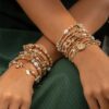 Chlobo Gold Plated Radiant Luck Bracelet GBCCAPS - Image 2