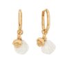 Chlobo Gold Dream Waves Oval Hoops GEH35153541
