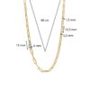 TI SENTO Gold Plated Necklace 3947SY - Image 6