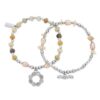Chlobo Peace & Balance Set of 2 Bracelets SBSETAPS3538