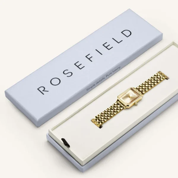 Rosefield Octagon Champagne Watch OCGSG-065 - Image 2
