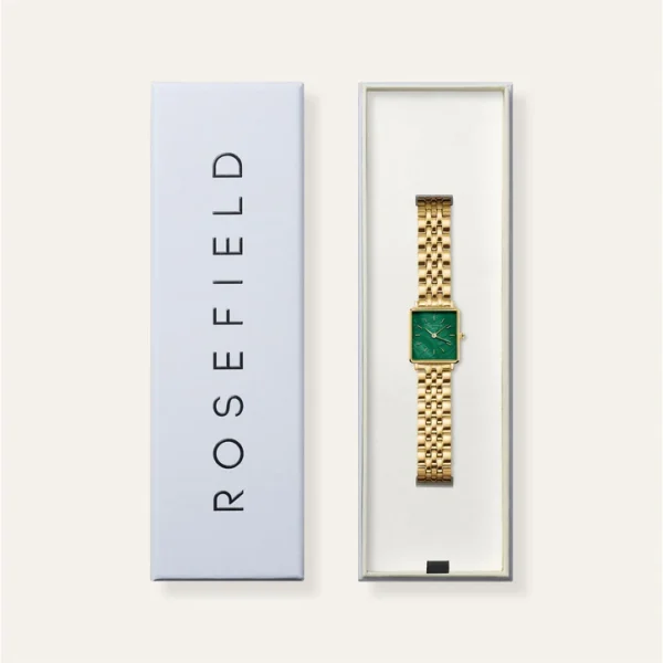 Rosefield Boxy XS Emerald Watch BEGSG-Q050 - Image 4