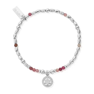 Chlobo Silver Heart Chakra Bracelet SBPT681