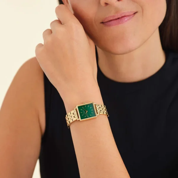 Rosefield Boxy XS Emerald Watch BEGSG-Q050 - Image 2