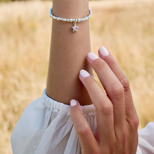 Chlobo June Gold Plated Birthstone Bracelet - Image 2