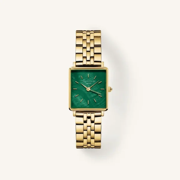 Rosefield Boxy XS Emerald Watch BEGSG-Q050