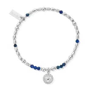 Chlobo Silver Throat Chakra Bracelet SBKY682