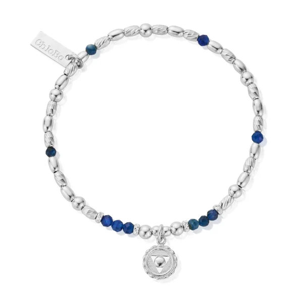 Chlobo Silver Throat Chakra Bracelet SBKY682