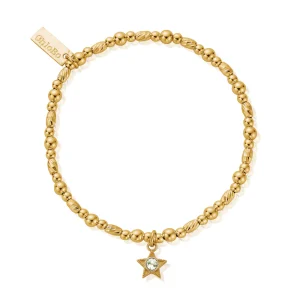 Chlobo Gold Plated November Birthstone Bracelet