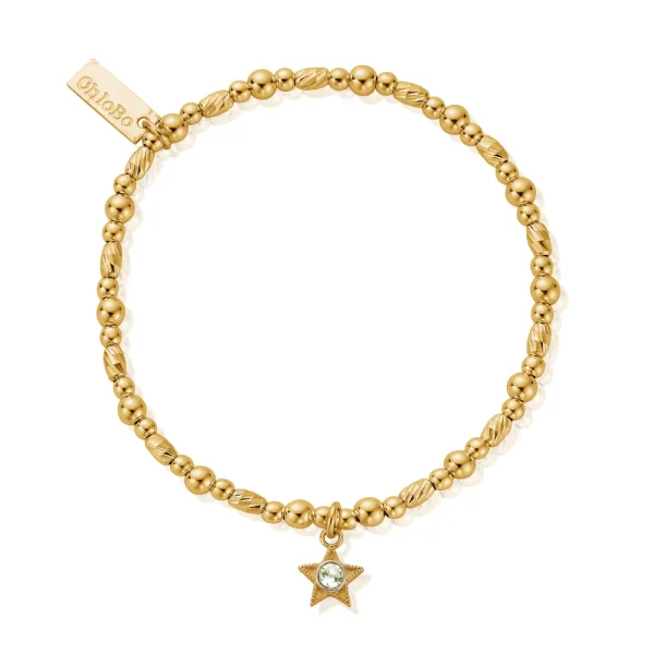 Chlobo Gold Plated November Birthstone Bracelet