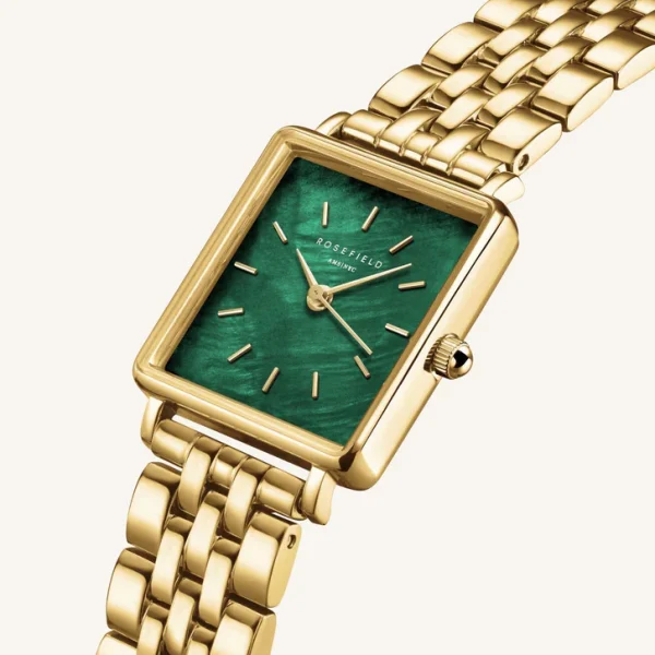 Rosefield Boxy XS Emerald Watch BEGSG-Q050 - Image 3