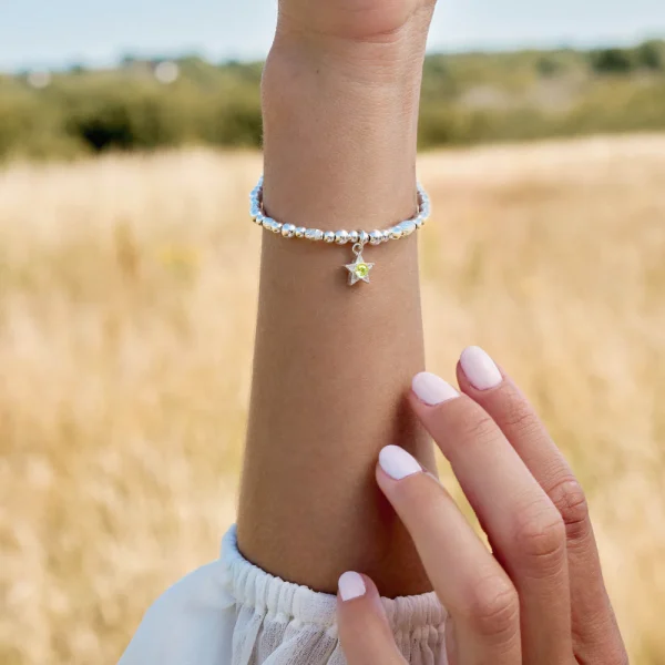 Chlobo Gold Plated November Birthstone Bracelet - Image 2