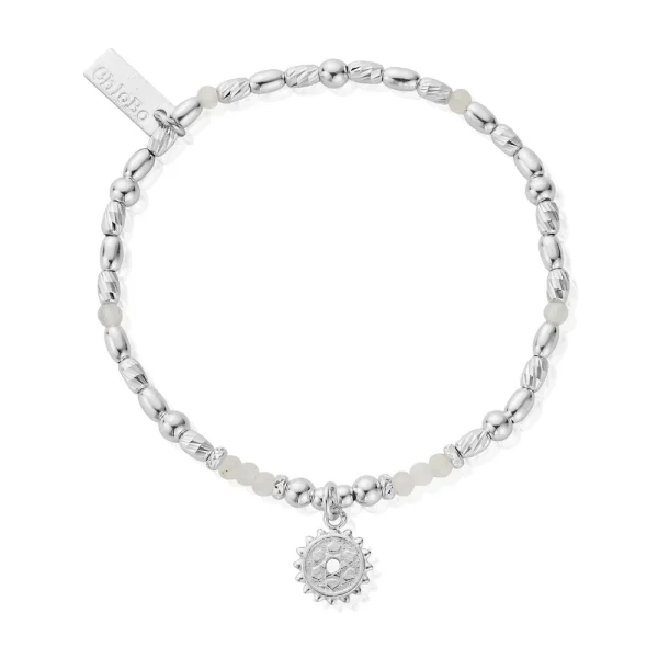 Chlobo Silver Crown Chakra Bracelet SBMS684