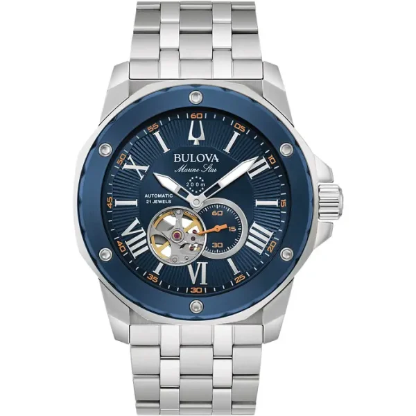 Bulova Gents Marine Star Series A Automatic Watch 98A302