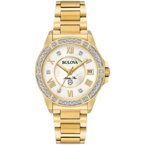 Bulova Lady’s Marine Star Diamond Watch 98R235