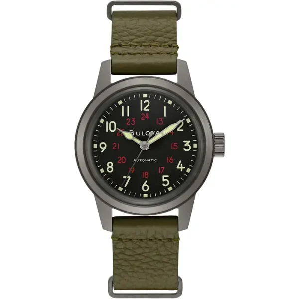 Bulova Gents Hack Automatic Watch 98A255