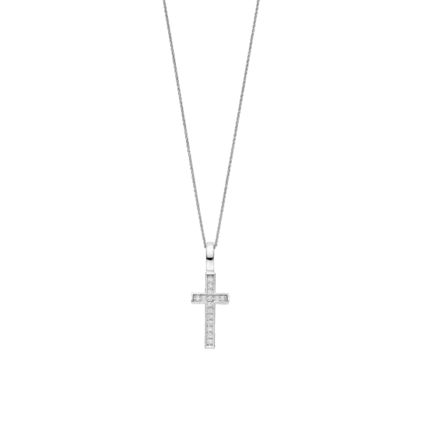 TI SENTO Cross Pendant 6857ZI