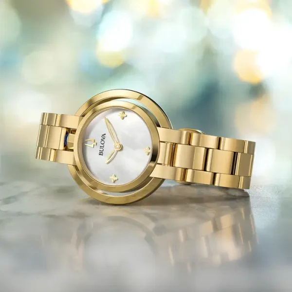 Bulova Lady’s Rubaiyat Watch 97L181 - Image 4