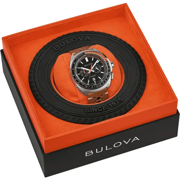 Bulova Gents Racer Chronograph Watch 98B427 - Image 6