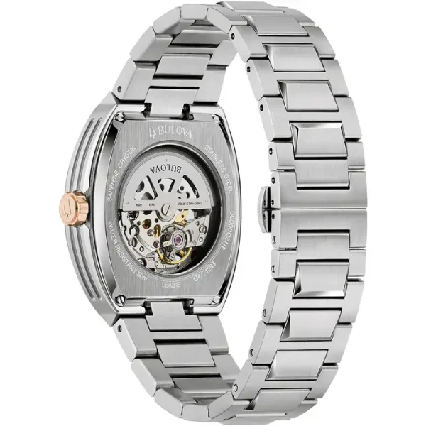 Bulova Gents Automatic Maquina Watch 98A319 - Image 3
