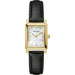 Bulova Lady’s Sutton Strapped Watch 97P166