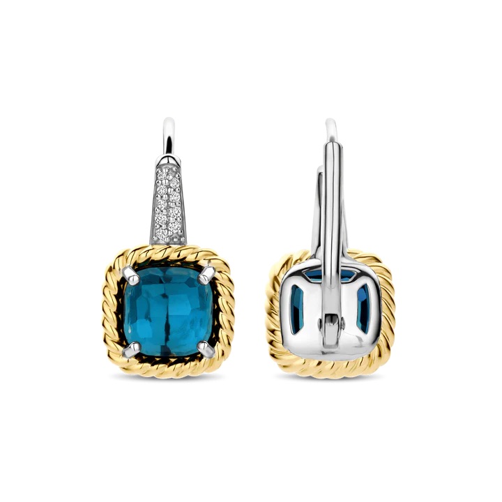 TI SENTO Dark Blue Earrings 78042DB - Image 3