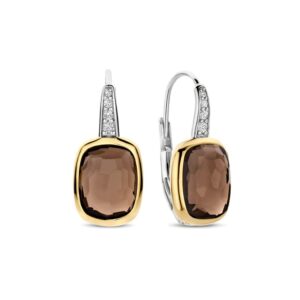 TI SENTO Smokey Brown Earrings 78041SQ