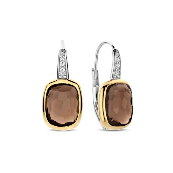 TI SENTO Smokey Brown Earrings 78041SQ