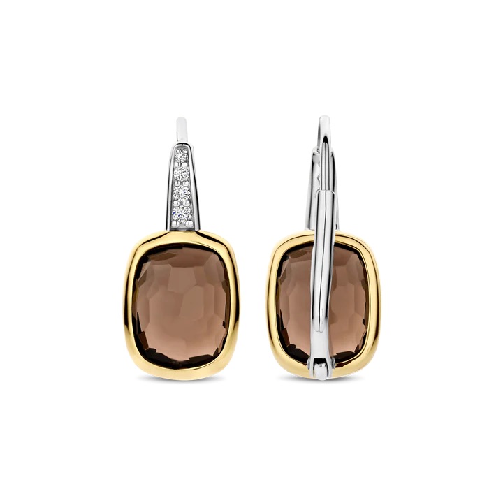 TI SENTO Smokey Brown Earrings 78041SQ - Image 3